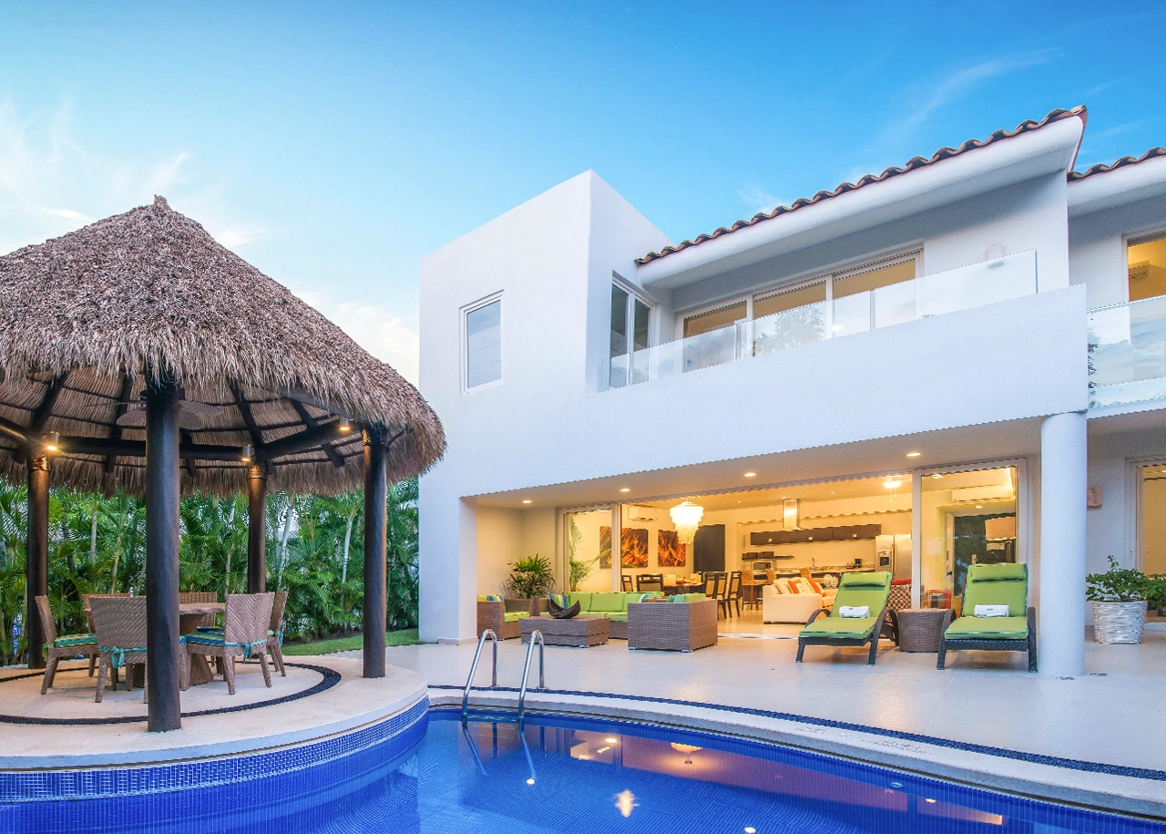 Three-bedroom villa