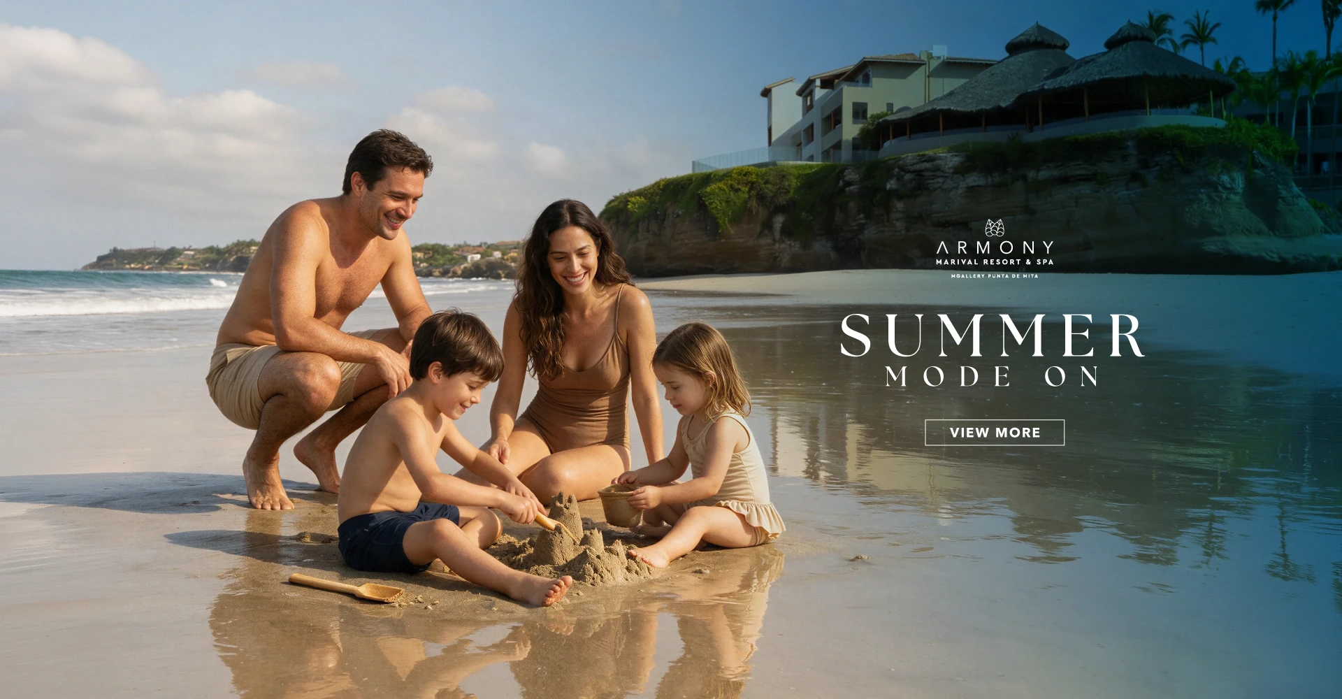 Summer sale Oceanfront resort México