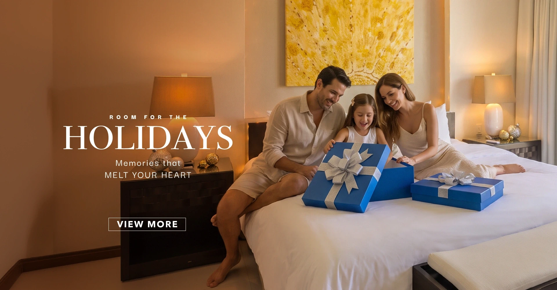The holidays, with room for everyone