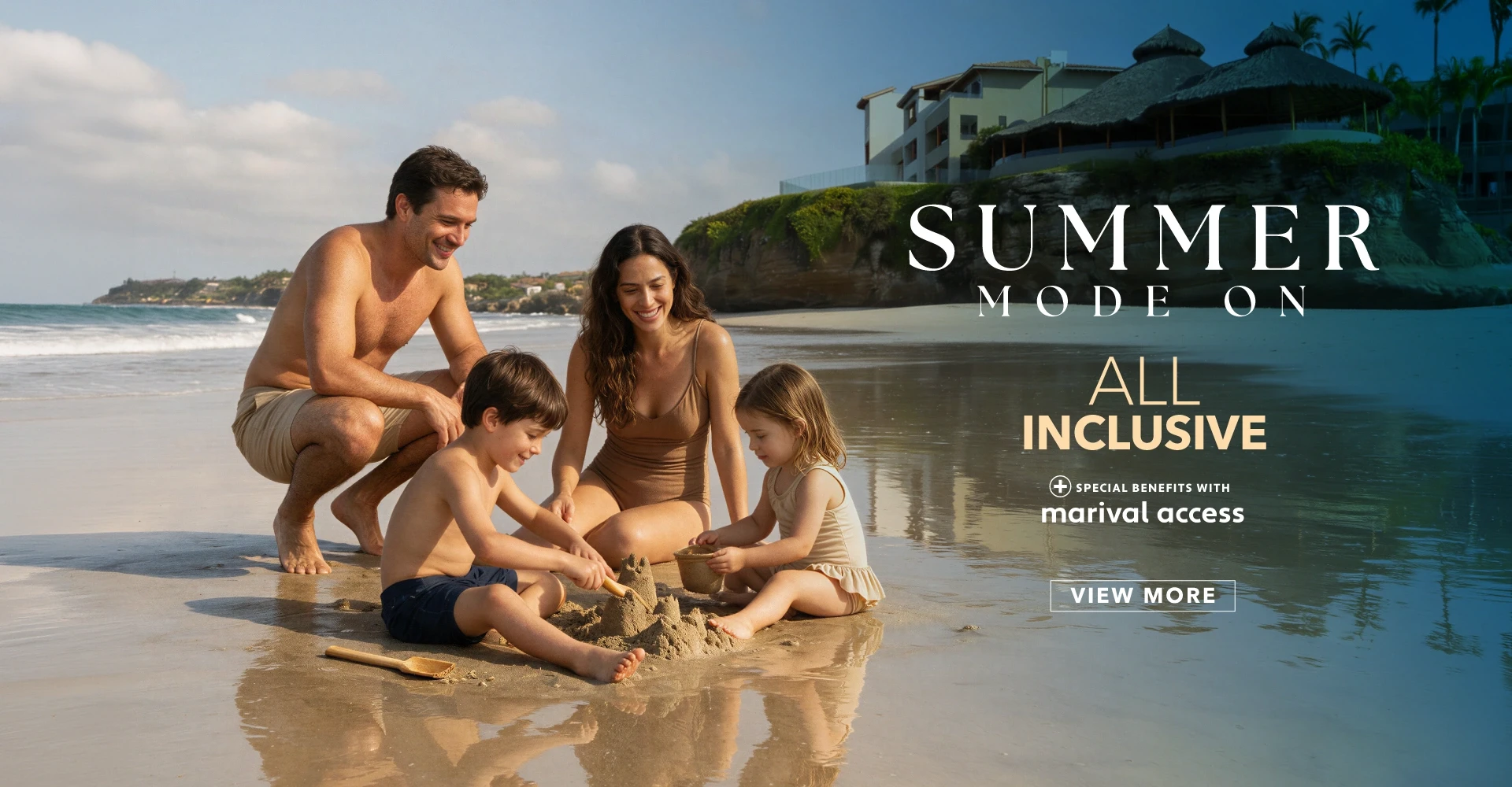 Summer sale Oceanfront resort México