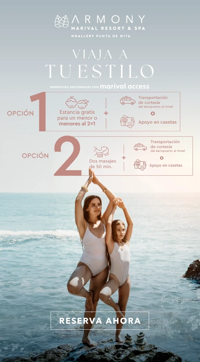 Elige las amenidades que quieres vivir todo incluido Punta de Mita