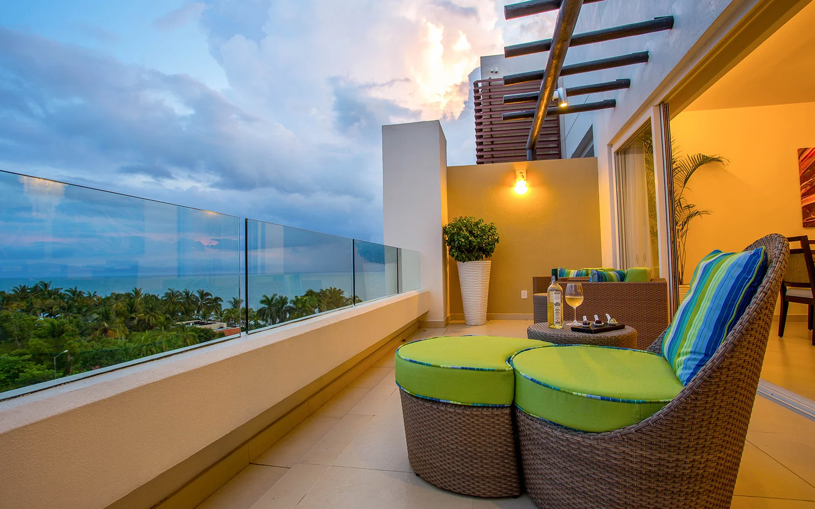 Two-bedroom penthouse